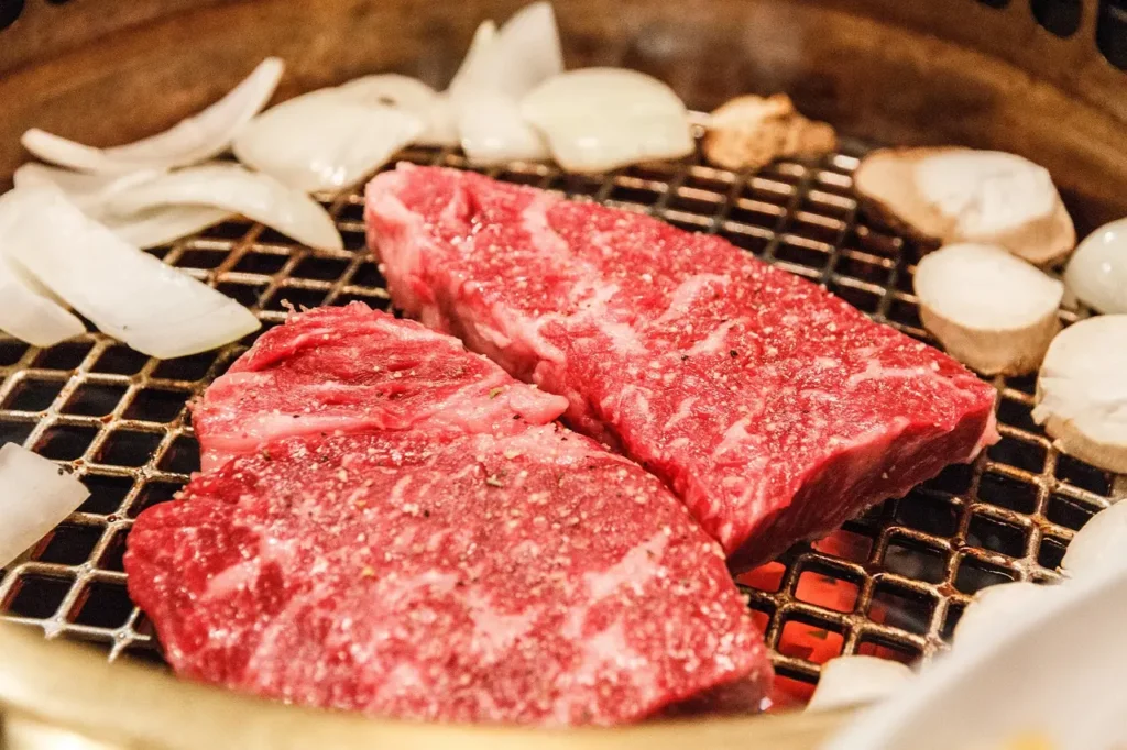 Wagyu hovězí Japonsko