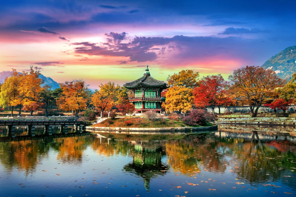 Jižní Korea - gyeongbokgung palác
