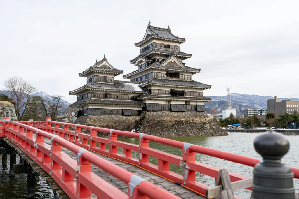 hrad Matsumoto Japonsko