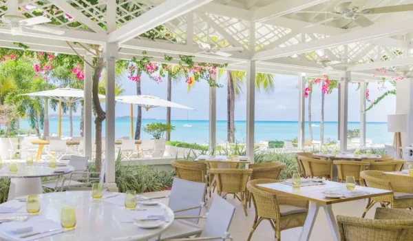 Jumby Bay Island restaurace