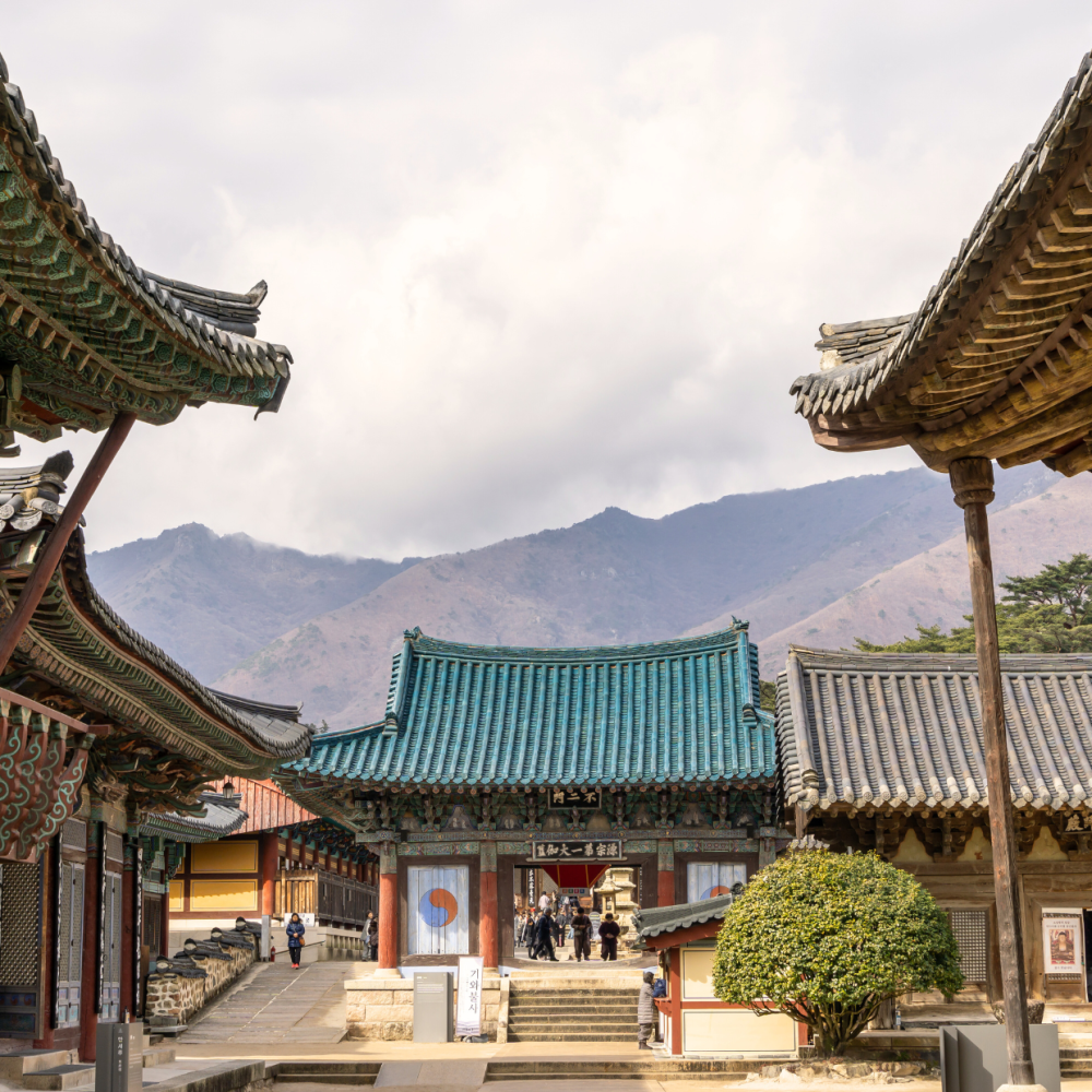Bulbojongchal Tongdosa UNESCO Jižní Korea