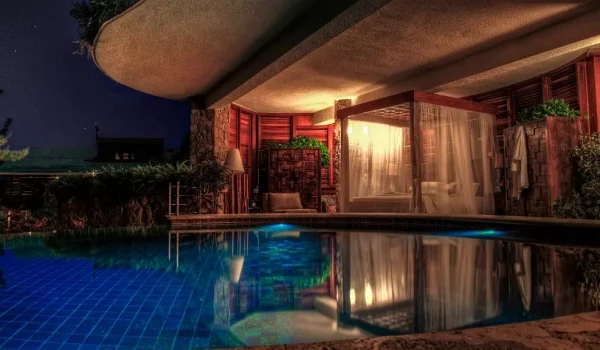Jade Mountain Hotel ubytování pokoj