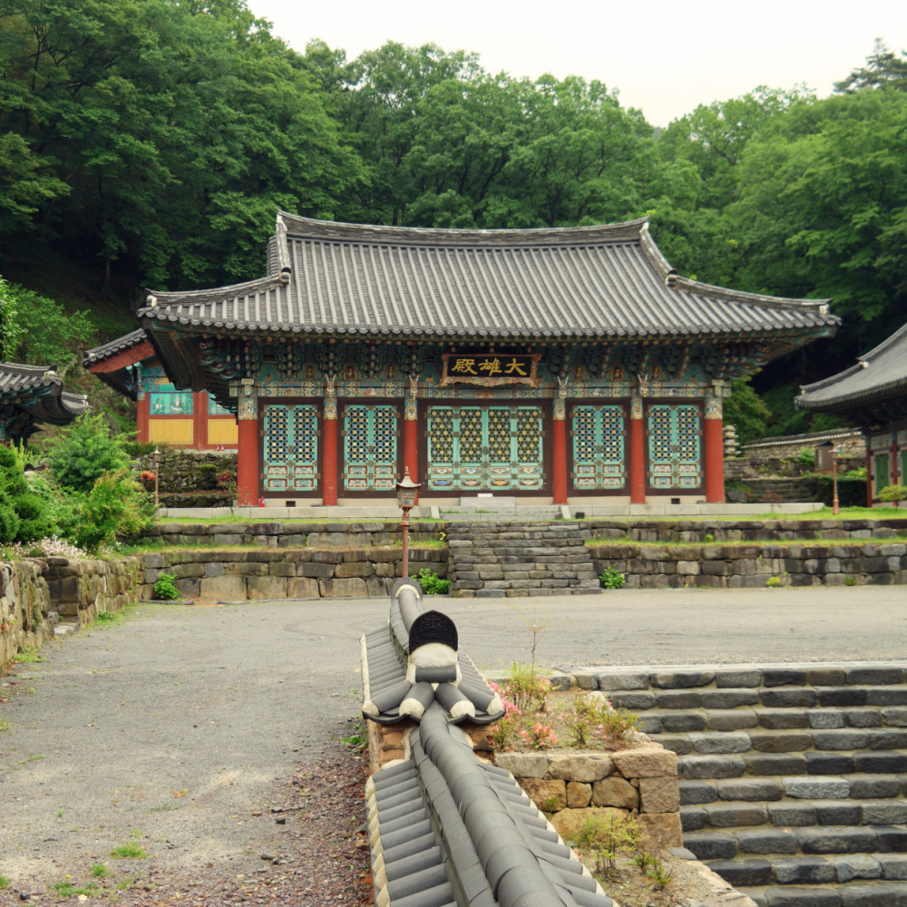 Mudeungsan Jeungsimsa Jižní Korea