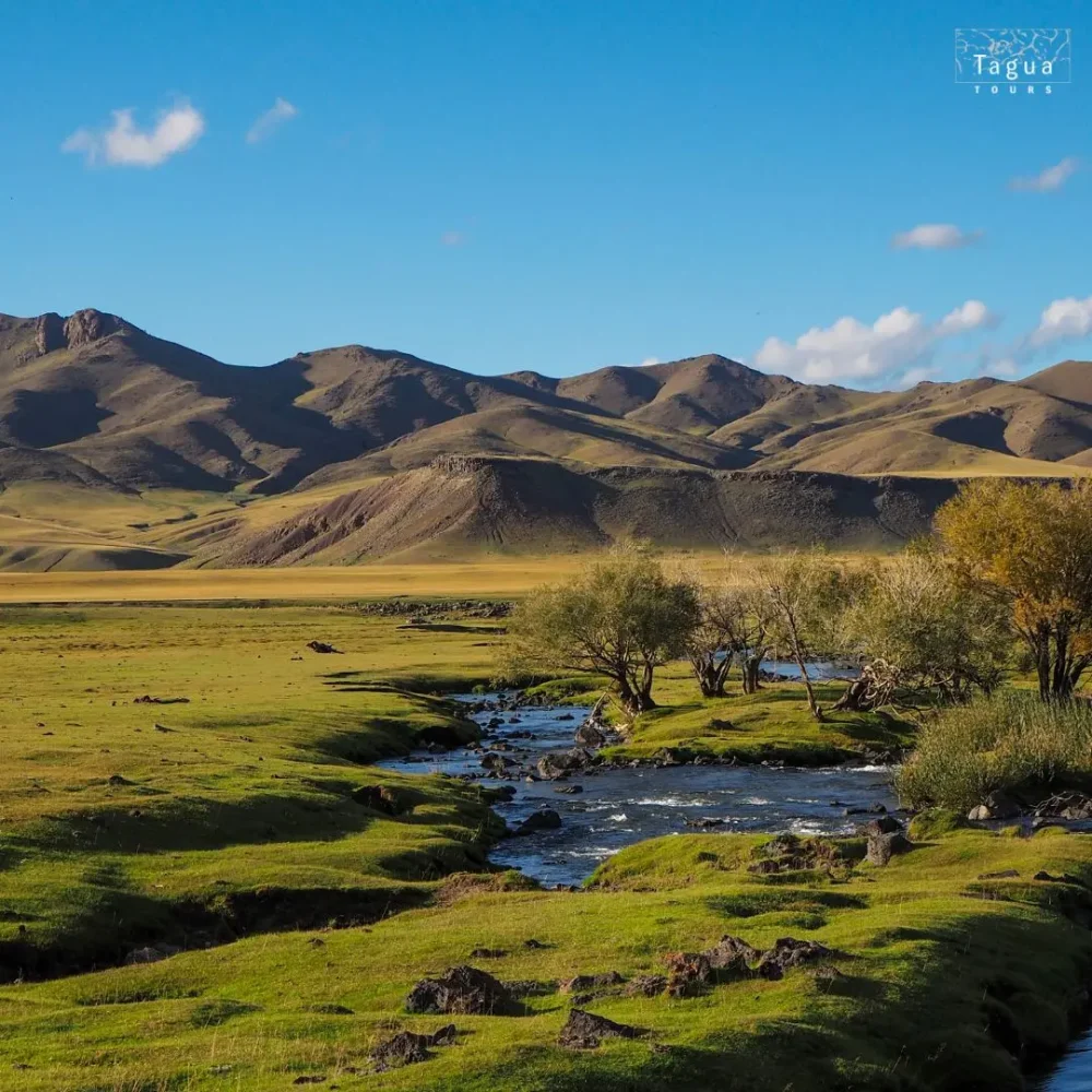 Mongolsko údolí Orchon