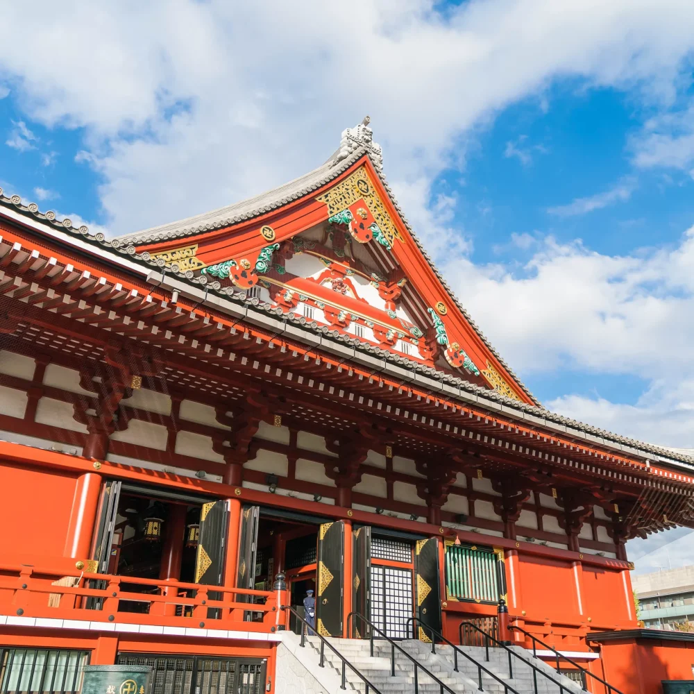 Japonsko Tokio Sensoji chrám