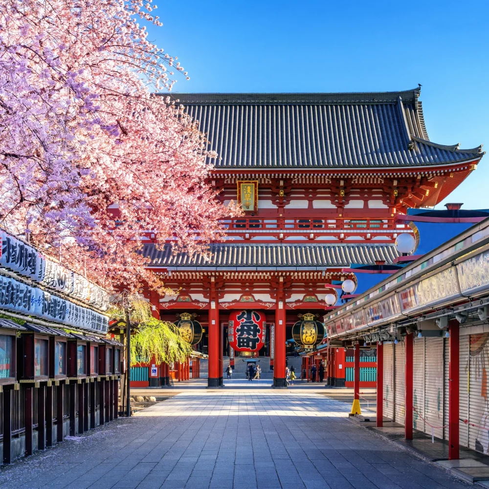 Tokio Sensoji chrám