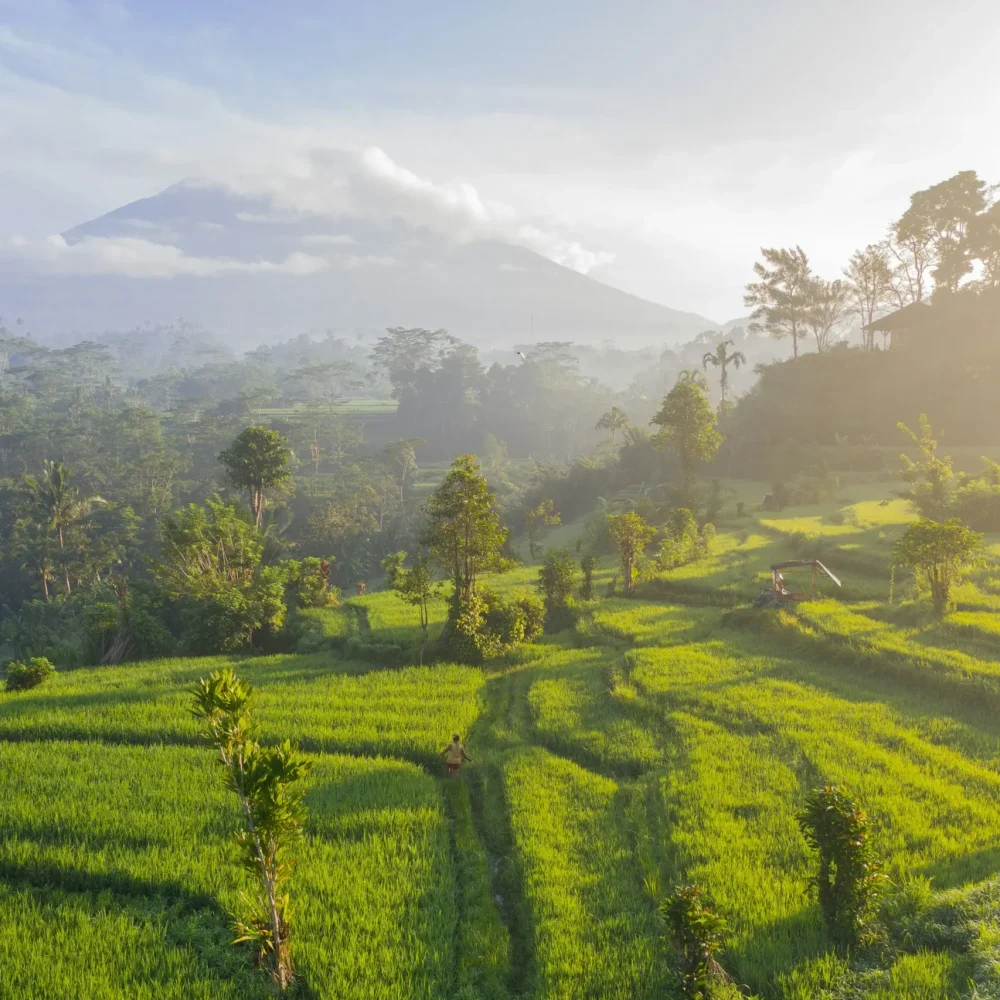 Indonesie Bali sopka