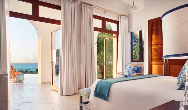 Belmond La Samanna hotel resort ložnice