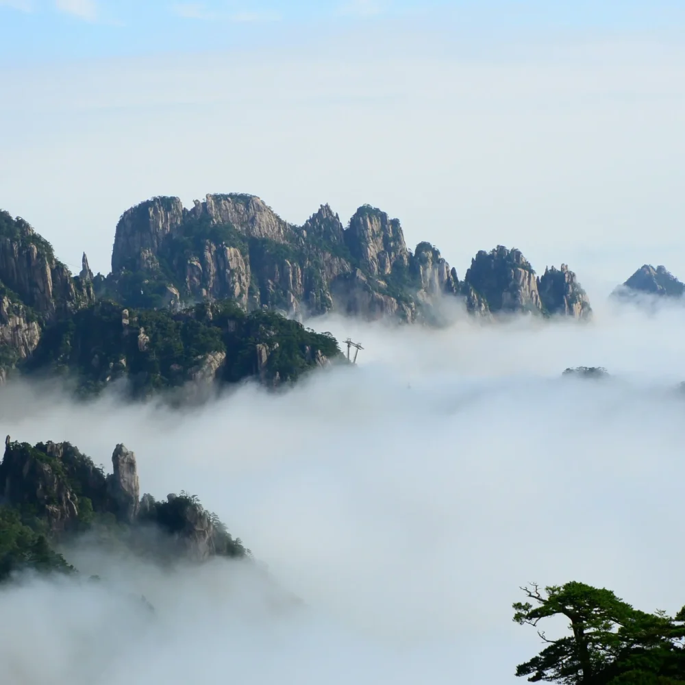 Čína huangshan